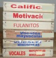sellos calificar, motivación, fulanitos, vocales mayúsculas y minúsculas